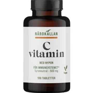 Närokällan C-vitamin 500 mg 100 tabletter Närokällan C-vitamin 500 mg 100 tabletter