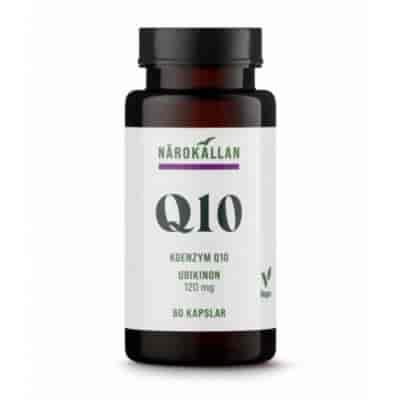 Närokällan Q10 120 mg 60 kapslar Närokällan Q10 120 mg 60 kapslar