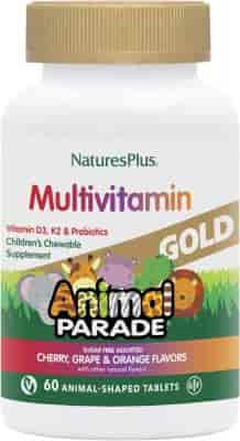Natures Plus Multivitamin Gold Animal Parade 60 Tuggtabletter Natures Plus Multivitamin Gold Animal Parade 60 Tuggtabletter