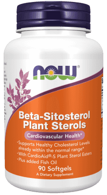 Now Beta-Sitosterol Plant Sterols 90 Softgels Now Beta-Sitosterol Plant Sterols 90 Softgels