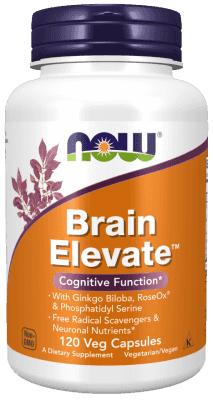 Now Brain Elevate™ 120 Veg Kapslar Now Brain Elevate™ 120 Veg Kapslar