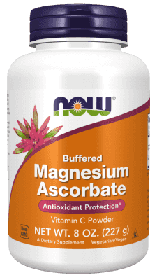Now Buffered Magnesium Ascorbate Vitamin C Powder 227 g Now Buffered Magnesium Ascorbate Vitamin C Powder 227 g