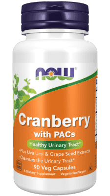 Now Cranberry with PACs 1000 mg, 90 Veg Kap Now Cranberry with PACs 1000 mg, 90 Veg Kap