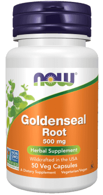Now Goldenseal Root 500 mg 50 Veg Kapslar Now Goldenseal Root 500 mg 50 Veg Kapslar