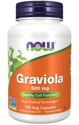 Now Graviola 500 mg 100 Veg Kapslar Now Graviola 500 mg 100 Veg Kapslar
