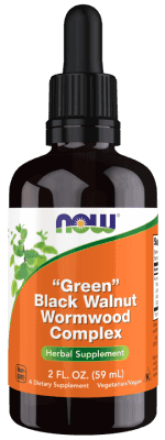 Now "Green" Black Walnut Wormwood Complex Liquid, 59 ml Now "Green" Black Walnut Wormwood Complex Liquid, 59 ml