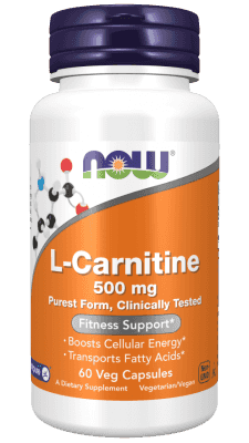 Now L-Carnitine 500 mg 60 Veg Kapslar Now L-Carnitine 500 mg 60 Veg Kapslar