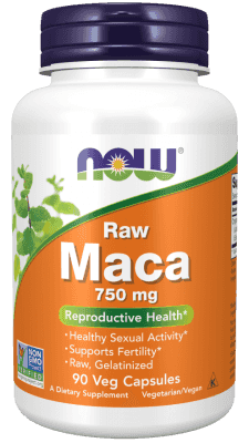 Now Maca 750 mg Raw 90 Veg Kapslar Now Maca 750 mg Raw 90 Veg Kapslar