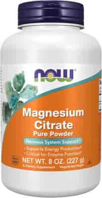 Now Magnesium Citrate 227 g Now Magnesium Citrate 227 g