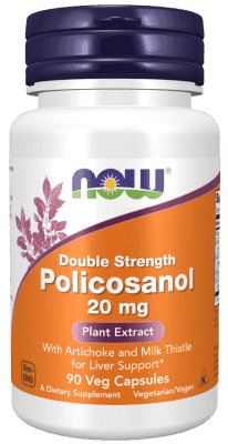 Now Policosanol Extra Strength 20 mg 90 Veg Kapslar Now Policosanol Extra Strength 20 mg 90 Veg Kapslar
