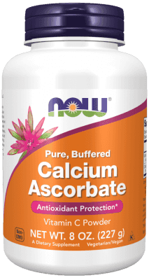 Now Pure, Buffered Calcium Ascorbate Powder 227 g Now Pure, Buffered Calcium Ascorbate Powder 227 g