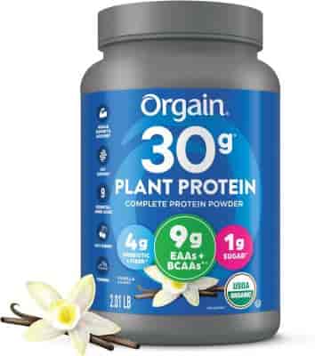 Orgain 30g Plant Protein Powder Vanilla Orgain 30g Plant Protein Powder Vanilla