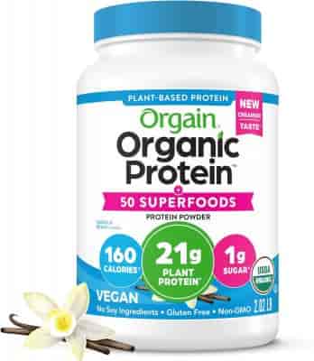 Organic Protein™ & Superfoods Plant Based Protein Powder Vanilla bean 510g Organic Protein™ & Superfoods Plant Based Protein Powder Vanilla bean 510g