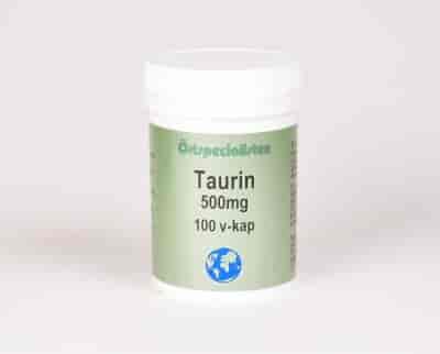 Örtspecialisten Taurine 500mg, 100 Kapslar Örtspecialisten Taurine 500mg, 100 Kapslar