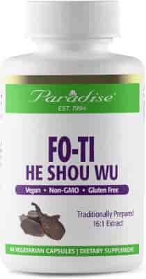Paradise Herbs Fo-Ti (He Shou Wu) 500 mg 60 Veg Kapslar Paradise Herbs Fo-Ti (He Shou Wu) 500 mg 60 Veg Kapslar
