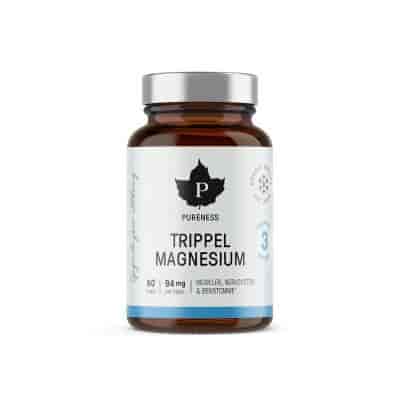 Pureness Trippel Magnesium 94mg, 60kap Pureness Trippel Magnesium 94mg, 60kap