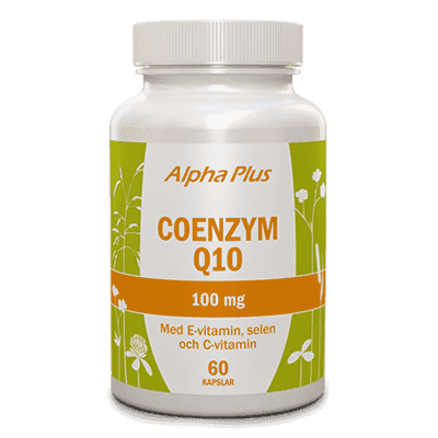 Alpha Plus Coenzym Q10 100 mg 60 kap Alpha Plus Coenzym Q10 100 mg 60 kap