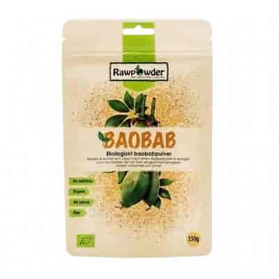 Rawpowder Baobab pulver 150g EKO Rawpowder Baobab pulver 150g EKO