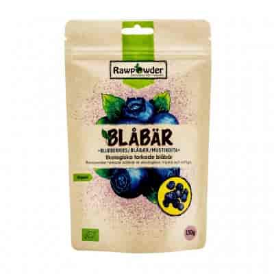 Rawpowder Blåbär 150g EKO Rawpowder Blåbär 150g EKO