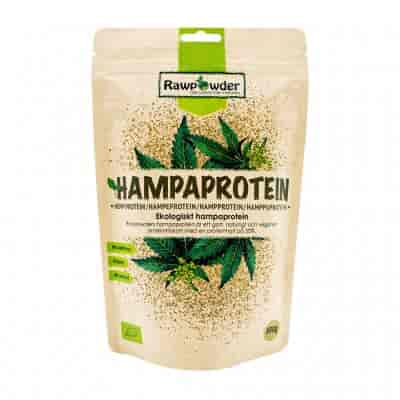 Rawpowder Hampa protein 50% 300g EKO Rawpowder Hampa protein 50% 300g EKO