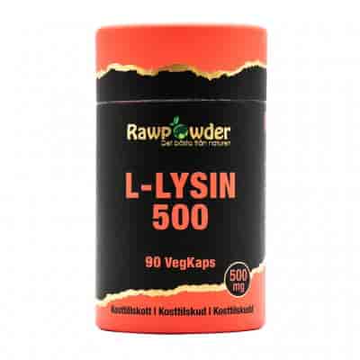 Rawpowder L-Lysin 500mg 90kaps Rawpowder L-Lysin 500mg 90kaps
