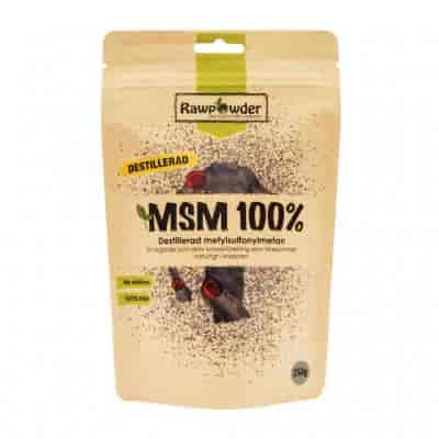 Rawpowder MSM 250g Destillerad Rawpowder MSM 250g Destillerad