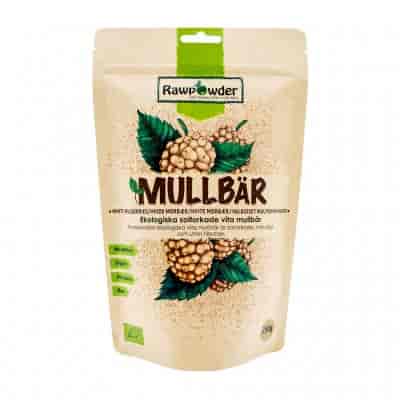 Rawpowder Mullbär vita 250g EKO Rawpowder Mullbär vita 250g EKO