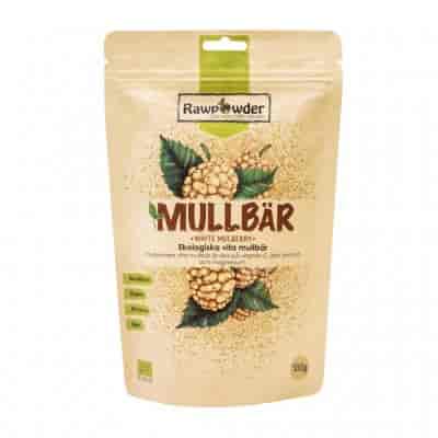 Rawpowder Mullbär vita 500g EKO Rawpowder Mullbär vita 500g EKO