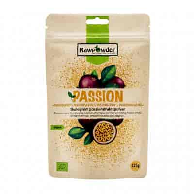 Rawpowder Passionfrukt pulver (frystorkad) 125g EKO Rawpowder Passionfrukt pulver (frystorkad) 125g EKO