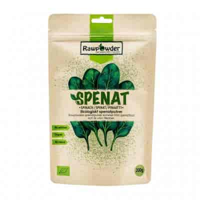 Rawpowder Spenat pulver 200g EKO Rawpowder Spenat pulver 200g EKO
