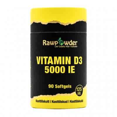 Rawpowder Vitamin D3 5000 IE 90kaps Rawpowder Vitamin D3 5000 IE 90kaps