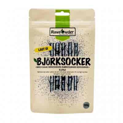 Rawpowder Xylitol, Björksocker 300g Rawpowder Xylitol, Björksocker 300g