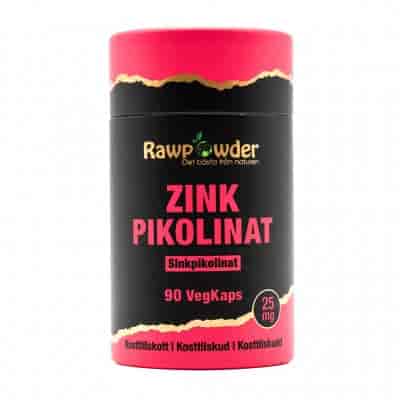 Rawpowder Zink Pikolinat 25mg 90 VegKaps Rawpowder Zink Pikolinat 25mg 90 VegKaps