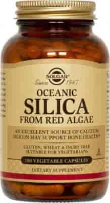Solgar Oceanic Silica 25mg 100 Kapslar Solgar Oceanic Silica 25mg 100 Kapslar