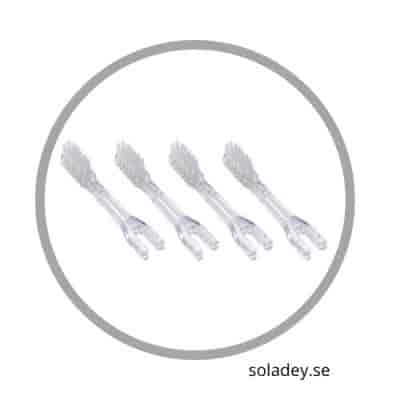Soladey Borsthuvud 4-Pack Medium Soladey Borsthuvud 4-Pack Medium