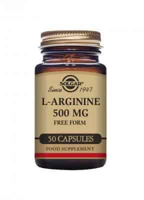 Solgar L-Arginin 500mg 50 Kapslar Solgar L-Arginin 500mg 50 Kapslar