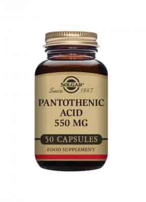 Solgar B5 Pantotensyra 550mg 50 Kapslar Solgar B5 Pantotensyra 550mg 50 Kapslar