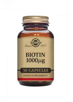 Solgar Biotin 1000mcg 50 Kapslar Solgar Biotin 1000mcg 50 Kapslar