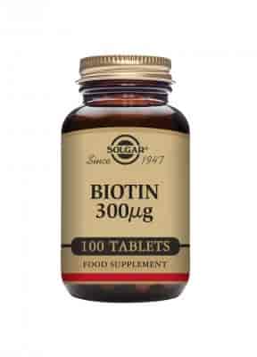 Solgar Biotin 300mcg 100 Tabletter Solgar Biotin 300mcg 100 Tabletter