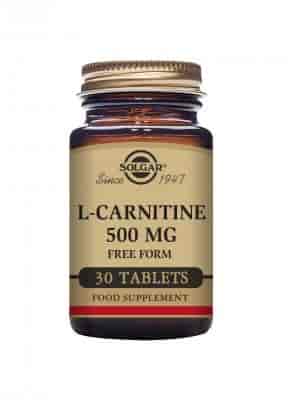 Solgar Carnitin 500mg 30 tabletter Solgar Carnitin 500mg 30 tabletter