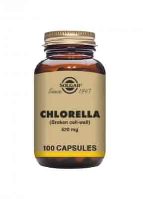 Solgar Chlorella 520mg 100 Kapslar Solgar Chlorella 520mg 100 Kapslar