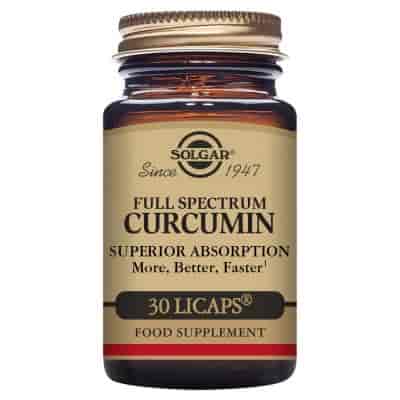 Solgar Full Spectrum Curcumin 800mg 30 Kapslar Solgar Full Spectrum Curcumin 800mg 30 Kapslar