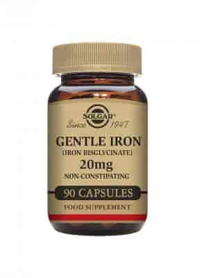 Solgar Gentle Iron 20mg 90 Kapslar Solgar Gentle Iron 20mg 90 Kapslar