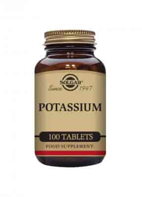 Solgar Potassium/Kalium 99mg 100 Tabletter Solgar Potassium/Kalium 99mg 100 Tabletter