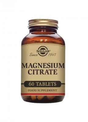 Solgar Magnesium Citrat 200mg 60 Tabletter Solgar Magnesium Citrat 200mg 60 Tabletter