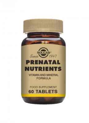 Solgar Prenatal Nutrients 60 Tabletter Solgar Prenatal Nutrients 60 Tabletter