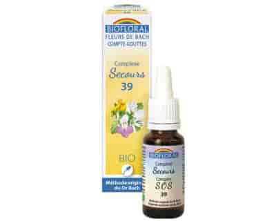 Biofloral Bachdroppar Nr. 39 RÄDDNINGSDROPPAR Biofloral Bachdroppar Nr. 39 RÄDDNINGSDROPPAR