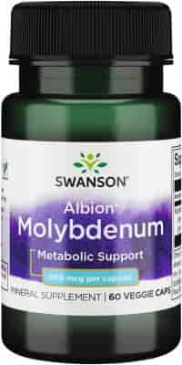 Swanson Albion Molybdenum 400 mcg, 60 Kapslar Swanson Albion Molybdenum 400 mcg, 60 Kapslar