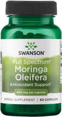 Swanson Moringa Oleifera Leaf 400 mg, 60 kapslar Swanson Moringa Oleifera Leaf 400 mg, 60 kapslar