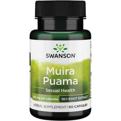 Swanson Muira Puama 10:1 Root Extract, 60 Kapslar Swanson Muira Puama 10:1 Root Extract, 60 Kapslar